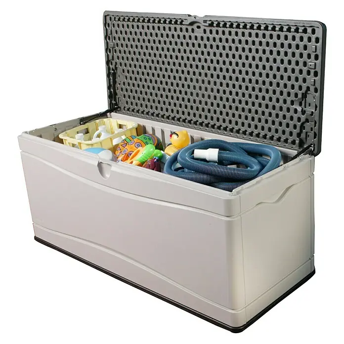 Lifetime Kissenbox XXL - L x B x H: 153 x 61 x 66 cm, Kunststoff - Rechte Seitenansicht