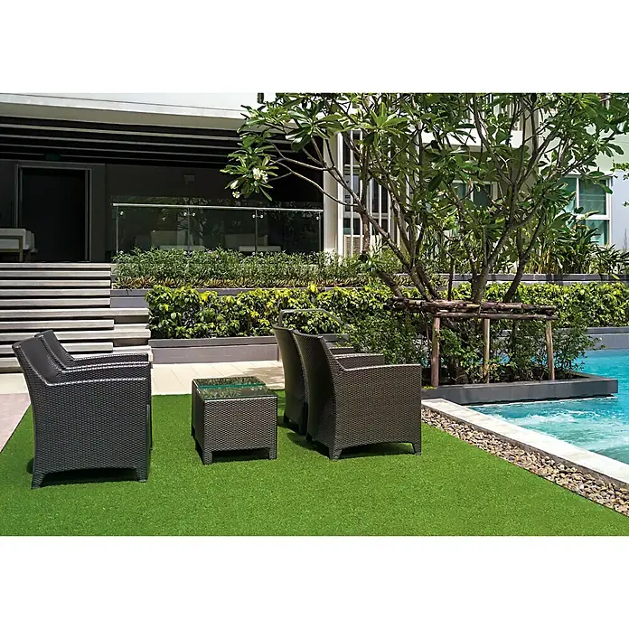 Classis Carpets Infinity Grass Rasenteppich World of Colors - 200 x 133 cm, Ultimate Green, Ohne Noppen - Anwendungsbeispiel