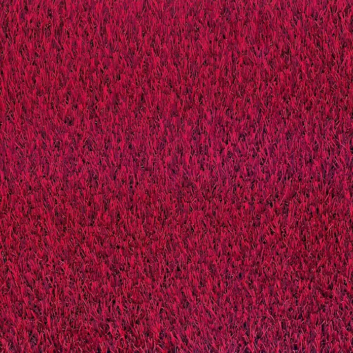Classis Carpets Infinity Grass Rasenteppich World of Colors - 200 x 133 cm, Tango Red, Ohne Noppen - Detailaufnahme