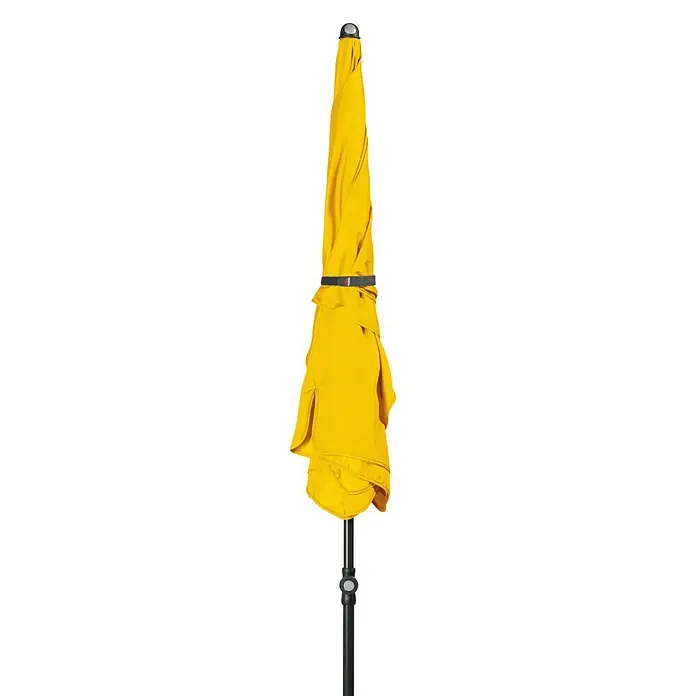 Doppler Sunline Sonnenschirm Sunline Waterproof Neo - Gelb, 185 x 120 cm - Vorderansicht