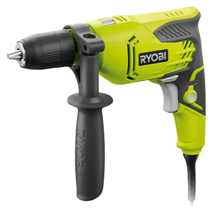 Ryobi Taladro percutor RPD500-G - 500 W, Número de revoluciones de marcha en vacío: 3.000 r.p.m.