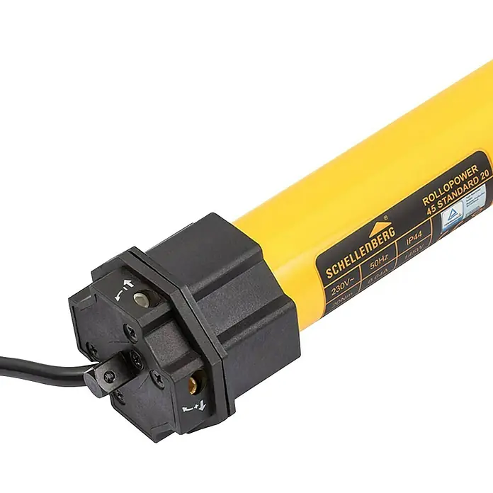 Schellenberg Rohrmotor Maxi Standard - Max. Rollladenfläche: 8,5 m² bei Kunststoffrollläden, Einbaulänge: 500 mm, Zugkraft: 34 kg