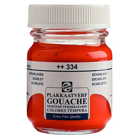 Talens  Pintura gouache escarlata
