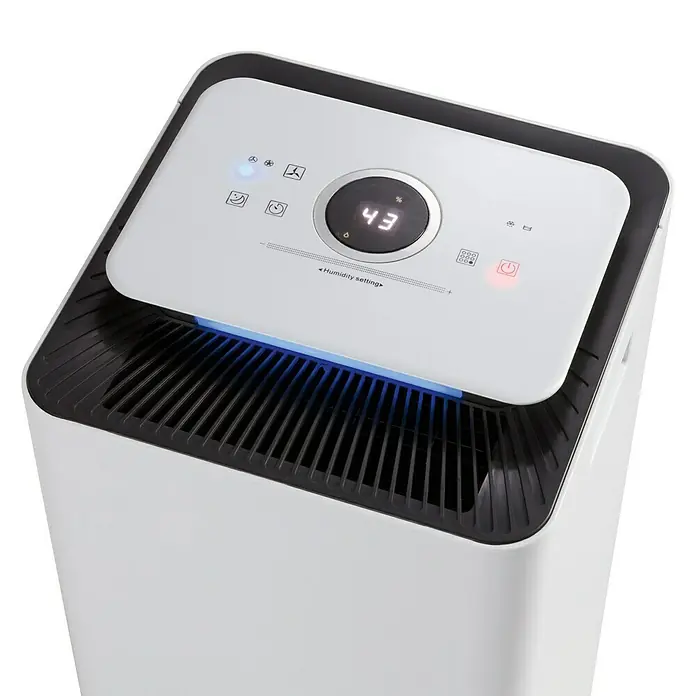 Proklima Odvlaživač zraka - 400 W, Kapacitet odvlaživanja: 20 l/dan, D x Š x V: 26,2 x 26,2 x 59 cm, Kotačići