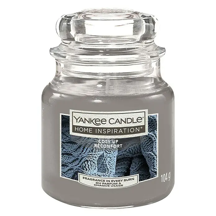 Yankee Candle Home Inspirations Duftkerze - Im Glas, Cosy Up, Small - Vorderansicht