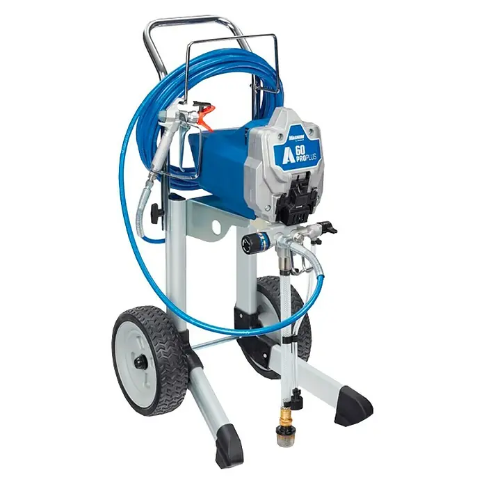 Graco Magnum Sistema de pulverización de pintura A60 Proplus - Caudal: 1,5 l/min, Velocidad de trabajo: 15 m²/min
