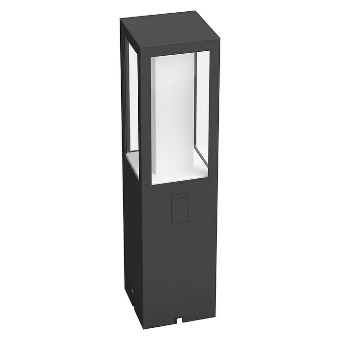 Philips Hue Sobremuro LED extensión Impress - 8 W, Negro, L x An x Al: 10 x 10 x 40 cm