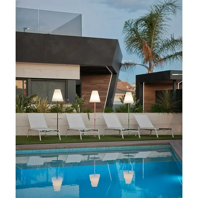 New Garden Lámpara de pie para exterior LED Helga - 3 W, Altura: 165 cm, IP65