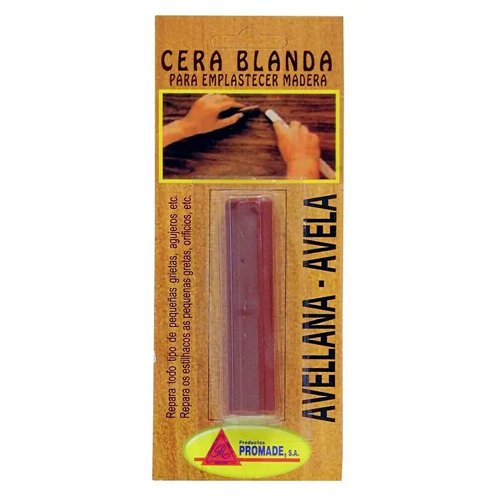 Cera para madera Blister - Avellana, 25 g