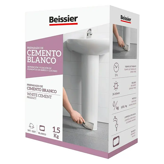 Beissier Cemento blanco - 1,5 kg