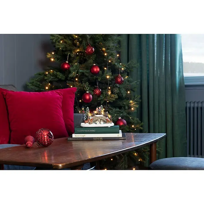 Konstsmide Led-kerstverlichting Brug - Bont, l x b x h: 18 x 12,5 x 12 cm - Vooraanzicht