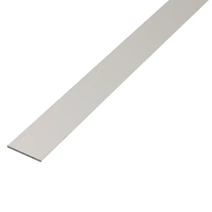 Barra plana - 2.600 x 25 mm, Aluminio, Anodizado