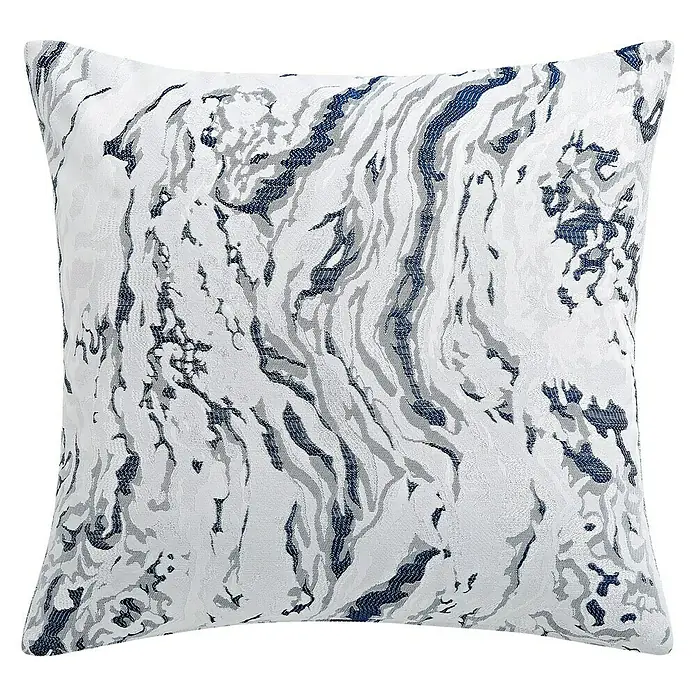 Cojín Monika - Azul, 55 x 55 cm, 50 % algodón, 50 % poliéster