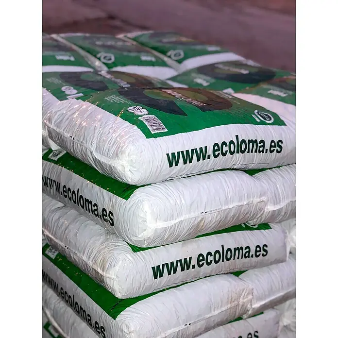 Pellets de madera Ecoloma a Palet - 70 saco, 1.050 kg