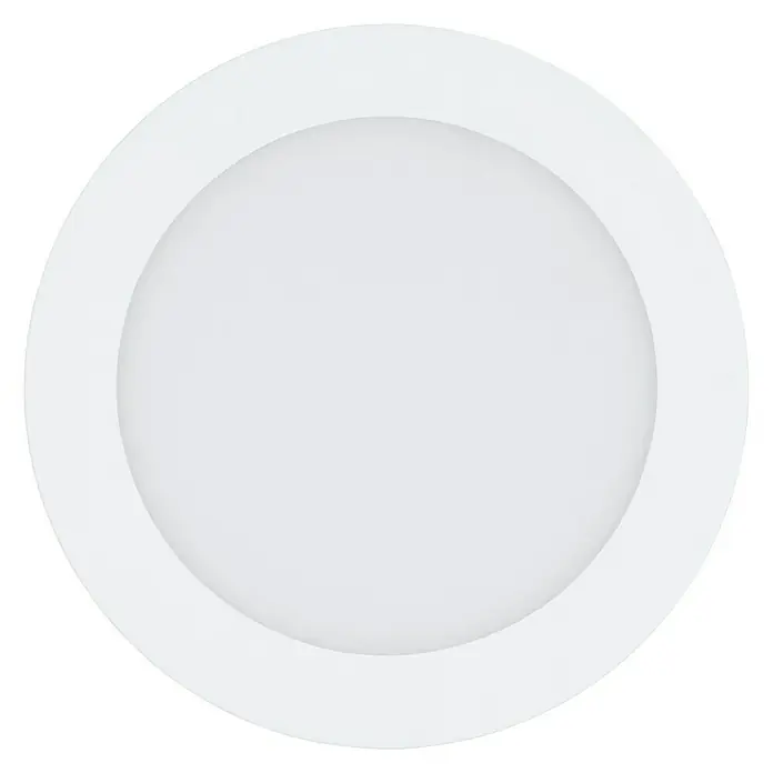 Eglo Ronde led-inbouwverlichting Fueva 1 - 10,9 W, Ø x h: 17 x 3 cm, Wit, Warm wit - Vooraanzicht