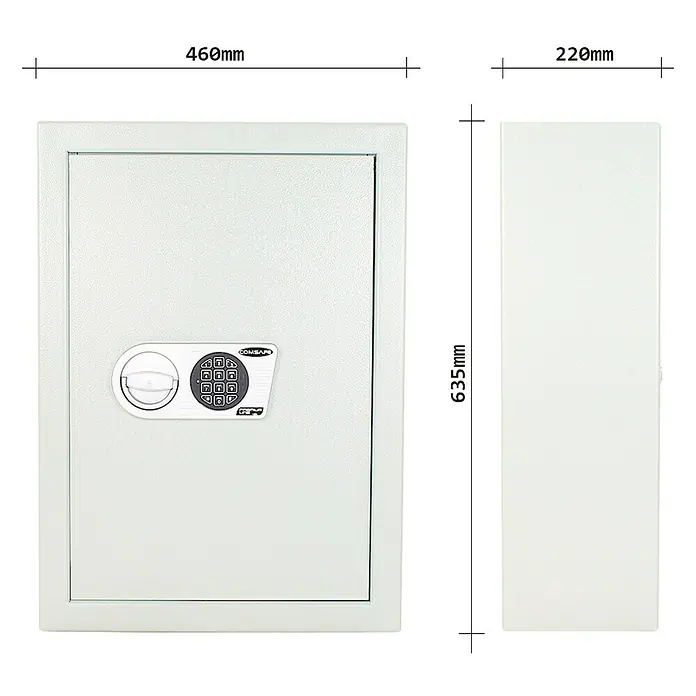 Rottner Schlüsselkasten Premium - Geeignet für: 150 Schlüssel, Elektronisches Zahlenschloss, L x B x H: 22 x 46 x 63,5 cm