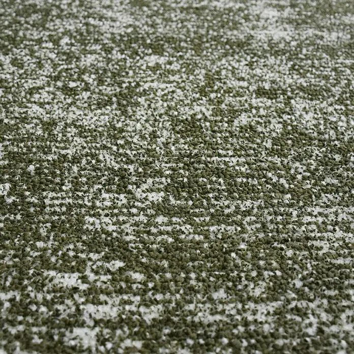 Kayoom Teppich Etna - Silber/Oliv, 150 x 80 cm - Detailaufnahme