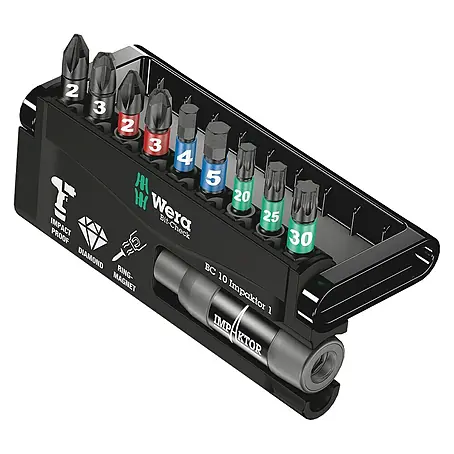 Wera Premium Plus Komplet bit nastavaka 8740 Impaktor
