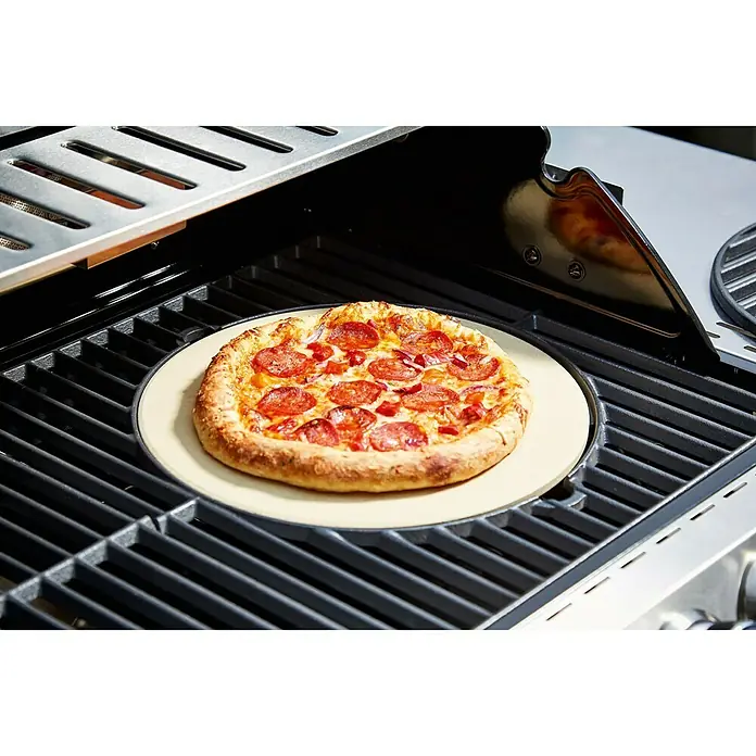 Kingstone KMS Kamen za pizzu - Promjer: 30 cm, Namijenjeno za: Kingstone plinski roštilj Cliff 350, Kingstone plinski roštilj Cliff 350-1 ES, Kingstone plinski roštilj Cliff 450, Kingstone plinski roštilj Cliff 450-1, Kingstone plinski roštilj Cliff 455-1 ES, Kingstone plinski roštilj Cliff 605-2 ES, Kingstone plinski roštilj Cliff 650-1, Kingstone plinski roštilj Cliff 655-2 ES