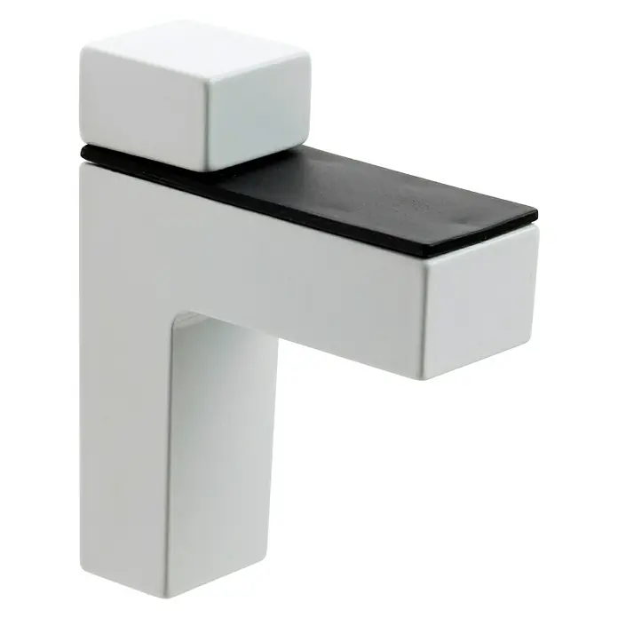 Rei Soporte de pared para estantes 2445 - Carga soportada: 40 kg, Apto para: Estantes, Blanco, 2 uds.
