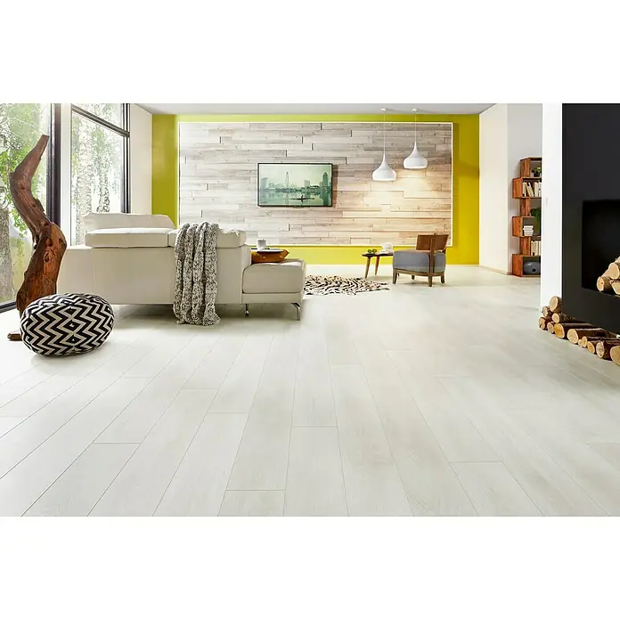 LOGOCLIC Laminado AC5-33 Roble Aspen - 1.285 x 192 x 10 mm, AC5