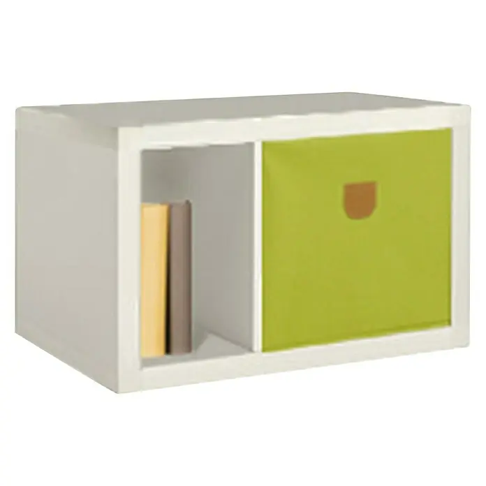 Phönix Toronto Regal - L x B x H: 35 x 63 x 42,7 cm, Weiß - Linke Seitenansicht