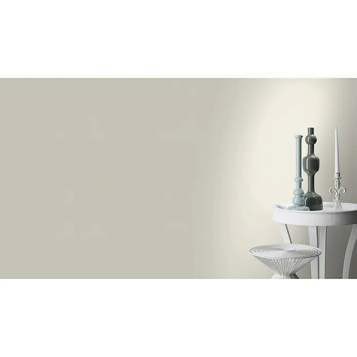 Rasch Vliestapete - Weiß/Creme, Uni, 10,05 x 0,53 m - Stimmungsaufnahme