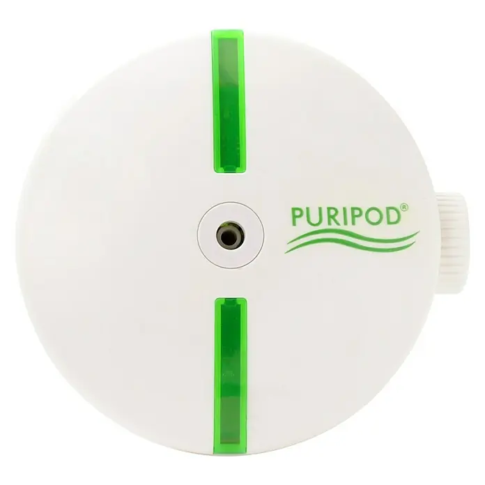 Luftreiniger Puripod - 4,5 W, Weiß, 8,5 x 11,4 x 10,7 cm - Vorderansicht