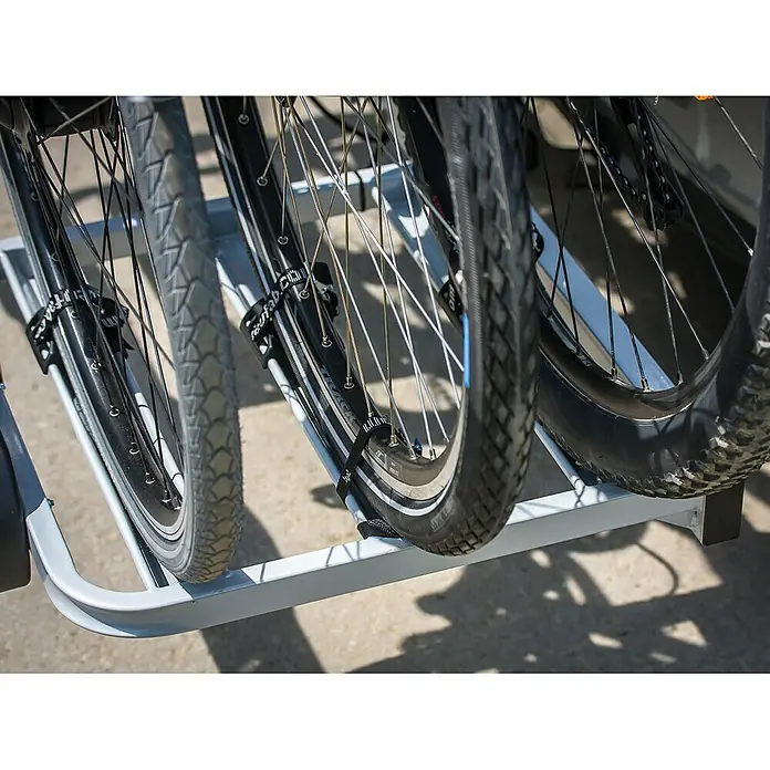 Eufab Fahrradträger Bike Three - Geeignet für: 3 Fahrräder, Max. Ladegewicht: 50 kg, Passend für: Fahrzeuge mit Anhängerkupplung - Detailaufnahme