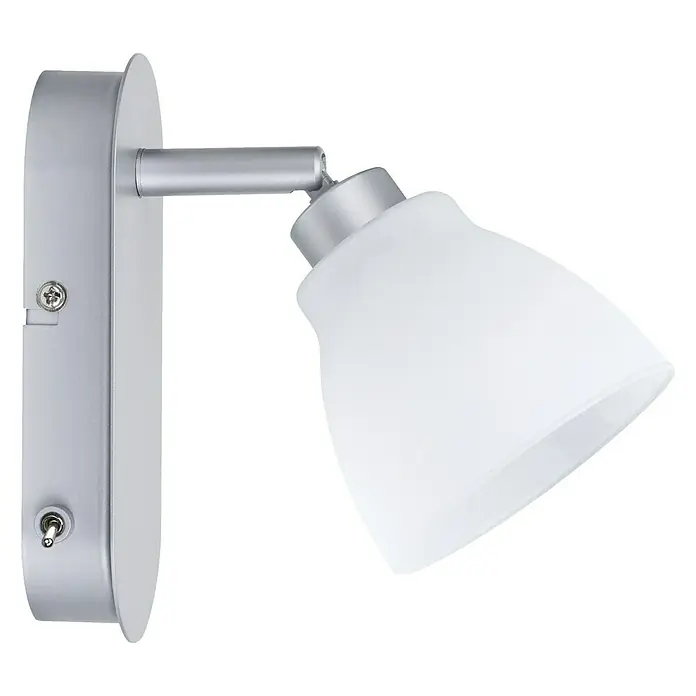 Paulmann DecoSystems Pantalla de lámpara Wolbi - Diámetro: 9 cm, Blanco, Vidrio, Redonda - Foto ambiente
