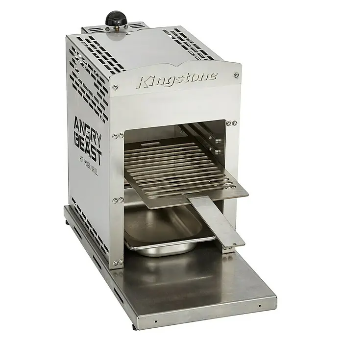 Kingstone Angry Beast Gasgrill Angry Beast II - Anzahl Brenner: 1, Hauptgrillfläche: 25 x 17,5 cm