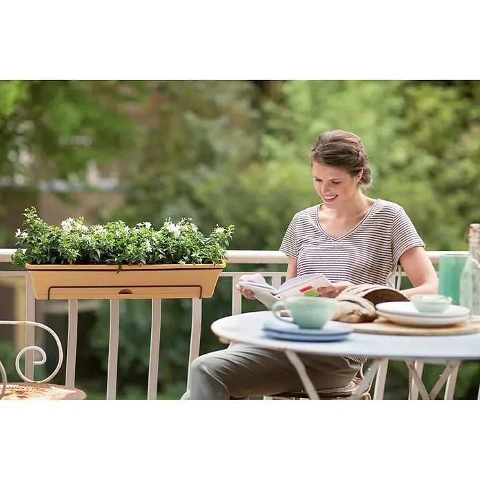 Elho Green Basics Žardinjera za balkon All in - Maks. vanjska dužina: 50 cm, Terakota
