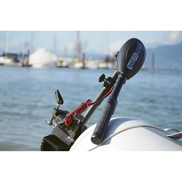 Parsun Motor fueraborda eléctrico HE50703-090 - 660 W, Empuñadura del timón, Longitud del eje: 90 cm