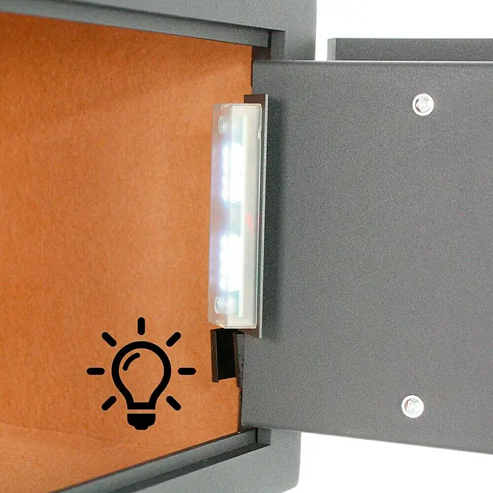 Rottner Hoteltresor Prestige - 37 x 35 x 50 cm, Elektronisches Zahlenschloss, 54 l