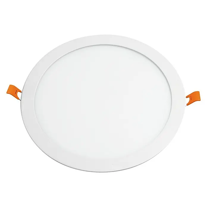 Alverlamp Downlight LED empotrable redondo Blanco - 30 W, Ø x Al: 30 x 2 cm, Blanco, Blanco cálido