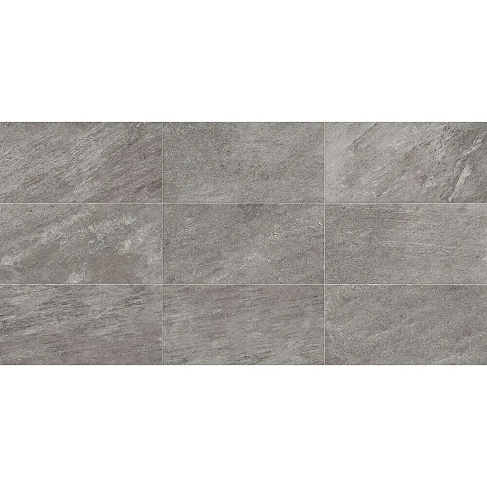Atlas Concorde Feinsteinzeugfliese Regent Silver - 30 x 60 cm, Silbergrau, Matt - Ansicht von oben