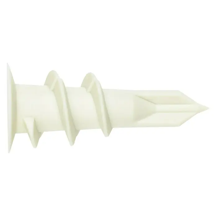 Index Taco para cartón yeso BZTAPLANY - Diámetro: 12 mm, Carga soportada: 8 kg, 4 uds., Nylon
