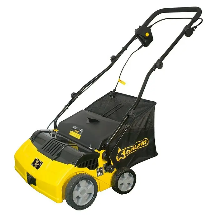 Garland Barredora Césped  Roll & Comb 502 E - 1.600 W, Anchura de trabajo: 40 cm, 40 l