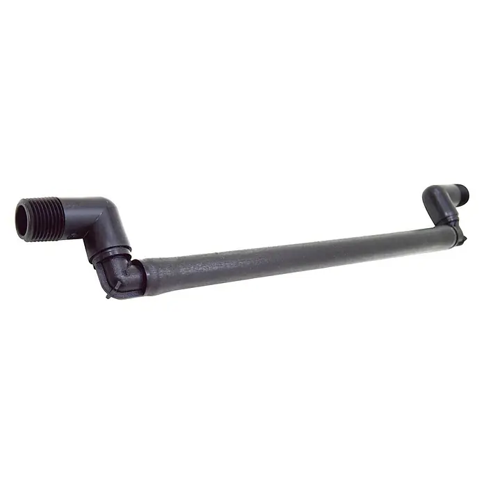 Tubo prolongador flexible con codo - 1 ud., Largo: 30 cm