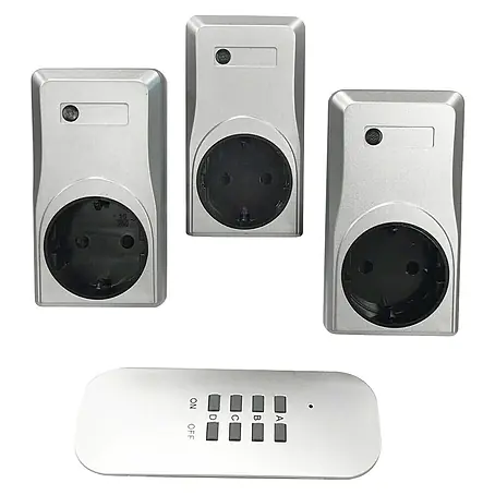Voltomat  Funksteckdosen-Set 3+1