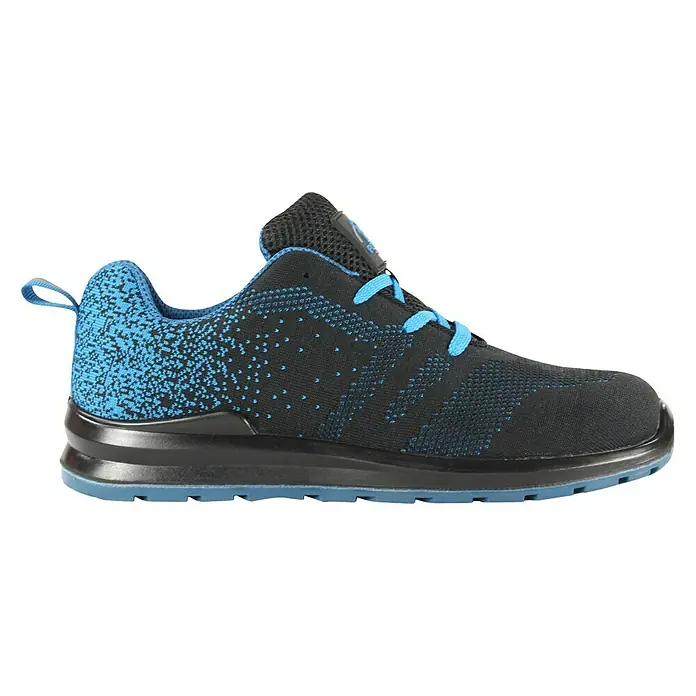 Sicherheitshalbschuh Bluestar S1 - Schwarz/Blau, 42, S1