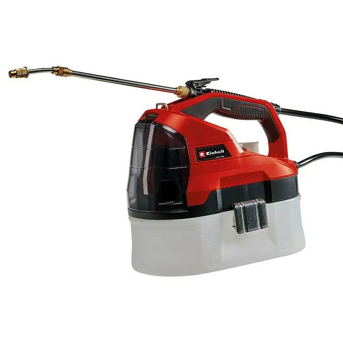 Einhell Power X-Change Akku-Sprühgerät GE-WS 18/35 Li-Solo - 18 V, Anzahl Akkus: Ohne Akku Stk., Betriebsdruck: 2,5 bar - Linke Seitenansicht