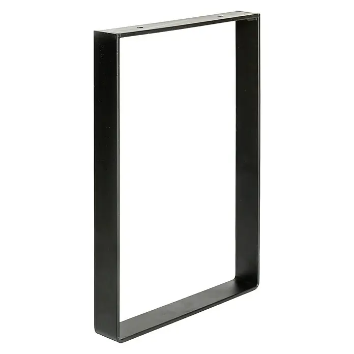 Tischbein Strong - L x B x H: 40 x 250 x 350 mm, Traglast: 250 kg, Schwarz