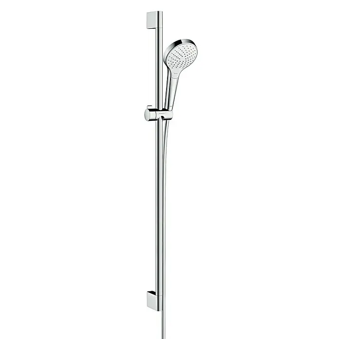 Hansgrohe Doucheset met handdouche Croma Select S Vario - Gatafstand: 91,5 cm, Chroom/wit - Vooraanzicht