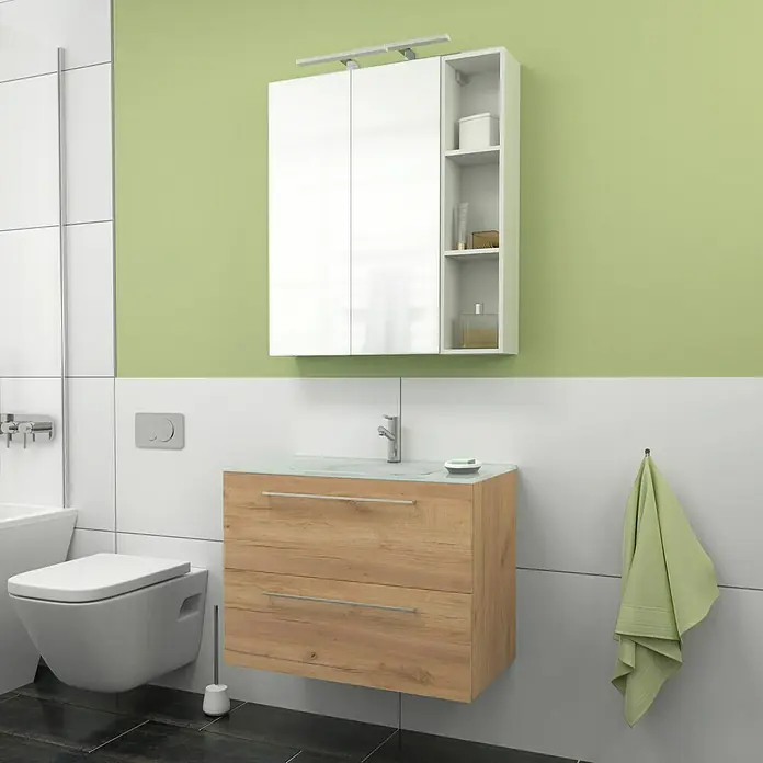 Camargue Espacio Badmöbel-Set G56 - 80 cm, Doce - Stimmungsaufnahme