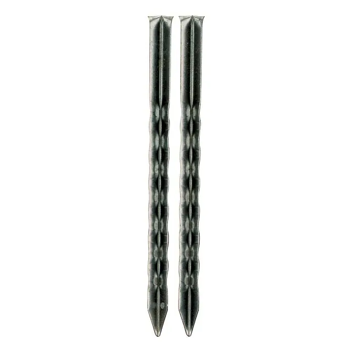 Stabilit Klin za šator - 18 cm, 10 Kom., Valovito - Pogled sprijeda