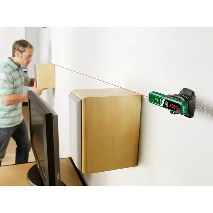 Bosch Laserwasserwage PLL 1 P - Max. Arbeitsbereich: 5 m - Anwendungsbeispiel