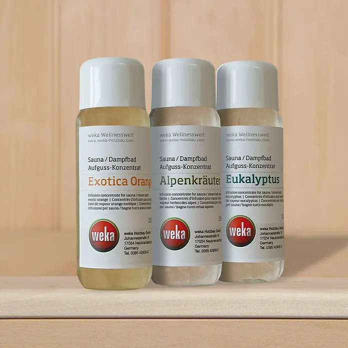 Weka Aufgusskonzentrat-Set - 3 x 250 ml - Vorderansicht