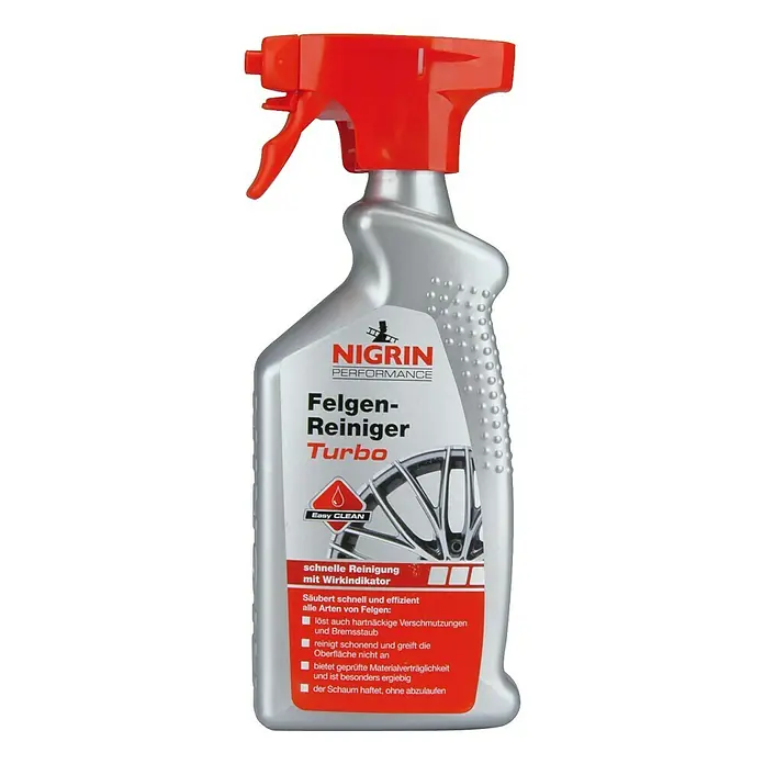 Nigrin Performance Felgenreiniger Turbo - 500 ml - Vorderansicht