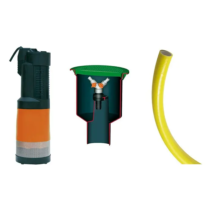 4rainz Regenwassertank Komplettpaket Modularis Garten-Comfort - 5.000 l (2 x 2.500 l), Begehbar - Detailaufnahme